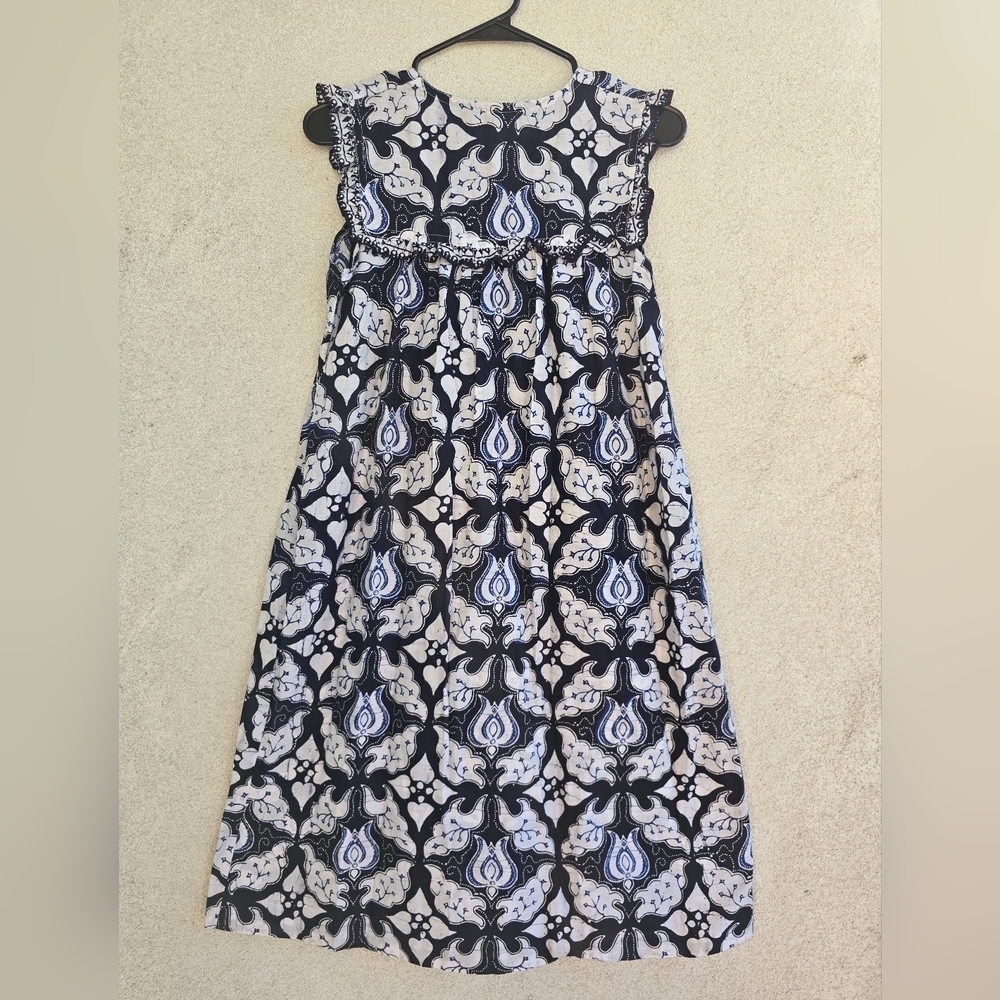 Vintage Elegant Black and White Midi Dress - Picture 5 of 10